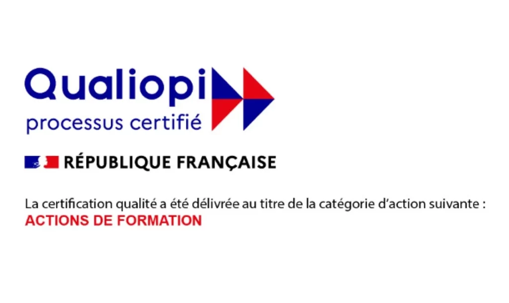 Certification Qualiopi pour une formation alliant un coaching en entreprise à Nîmes.